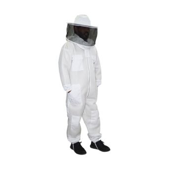 Beekeeping Bee Suit 2 Layer Mesh Round Head Style Ultra Cool & Light Weight - 2XL