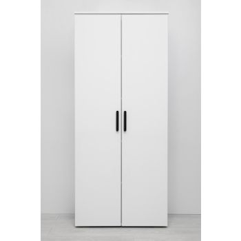 STOCKHOLM UNIVERSAL STORAGE CUPBOARD - SLIM SHAKER PANEL - DECO BLACK HANDLE