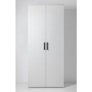 STOCKHOLM UNIVERSAL STORAGE CUPBOARD - VJ PANEL - DECO BLACK HANDLE