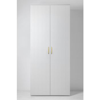 STOCKHOLM UNIVERSAL STORAGE CUPBOARD - VJ PANEL - HEX GOLD HANDLE