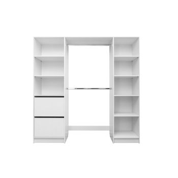 BASEL 2M WALK IN WARDROBE KIT - FLUTED