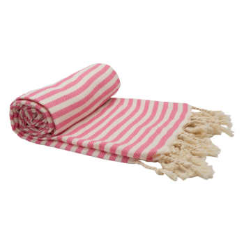 PORTSEA TURKISH COTTON TOWEL - ROSE