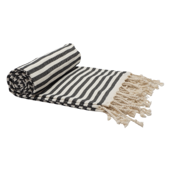 PORTSEA TURKISH COTTON TOWEL - MIDNIGHT