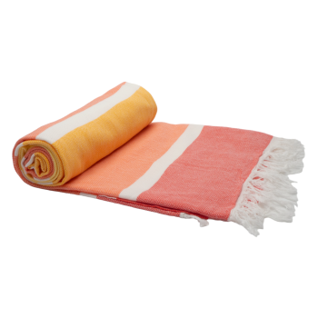 SORRENTO TURKISH COTTON TOWEL - SUNSHINE