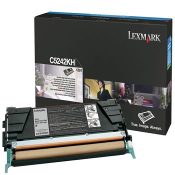 LEXMARK C524C534 BLACK HIGH YIELD TONER 8K