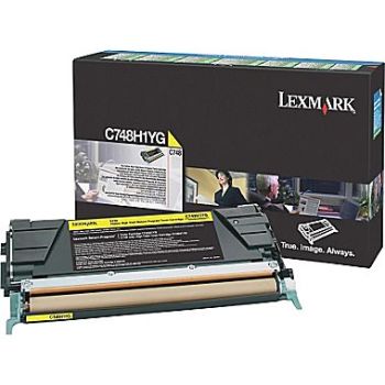 LEXMARK C748 YELLOW HIGH YIELD 10K TONER RETURN PROGRAM