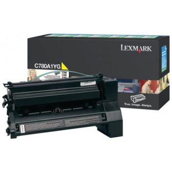 LEXMARK C780A1YG YELLOW PREBATETONER YIELD 6000 PAGES FOR C780