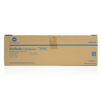 KONICA MINOLTA BIZHUB C20/C20P TN318 CYAN TONER - 8K