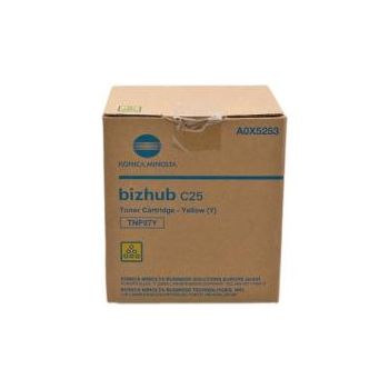 KONICA MINOLTA BIZHUB C25 TNP27 YELLOW TONER - 6K