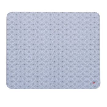 3M Precise Mouse Pad Nonskid Repositionable Adhesive Back Gray Frostbyte