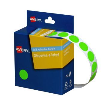 AVERY Display 14mm Green Roll700