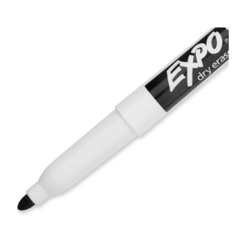 EXPO White board Marker Blt Tip Black Box of 12