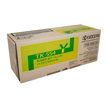 KYOCERA TK554 Yellow Toner