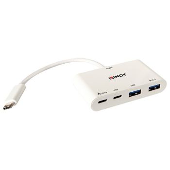 LINDY 4 Port USB-C PD Hub