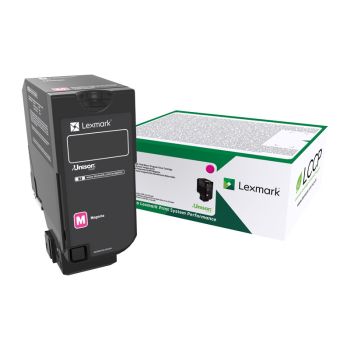 LEXMARK 74C6HM0 HY Magenta Toner