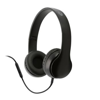 MOKI Flip Head Phones Black