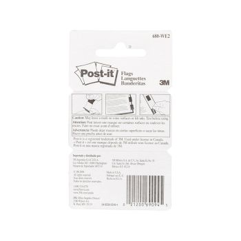 POST-IT Flag 680-WE2 Whitet Pack of 2 Box of 6