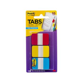 POST-IT Tab 686-RYB Pack of 3 Bx12