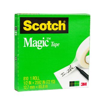 SCOTCH Mag Tape 810 12mmX66M Bx12