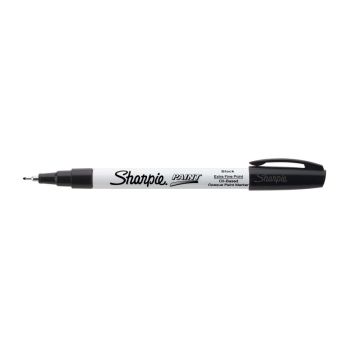 SHARPIE Paint Marker XF Black Box of 12