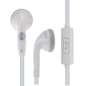 MOKI In-Ear Earphone with In-Line Mic & Control - White