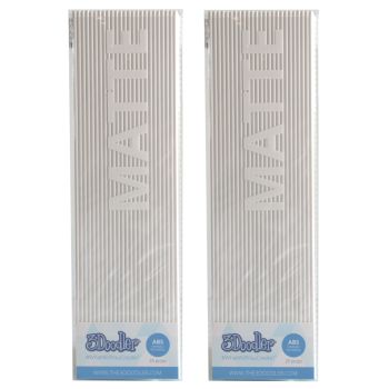 3DOODLER 3Doodler Create ABS Plastic Polar White-2pack