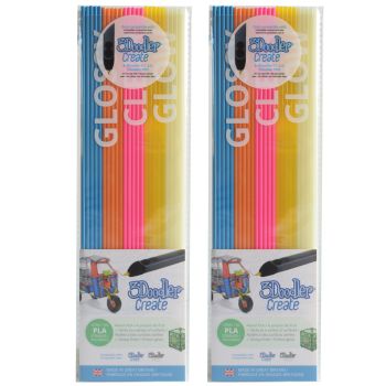 3DOODLER 3Doodler Create PLA Plastic Boogie Nights-2pack