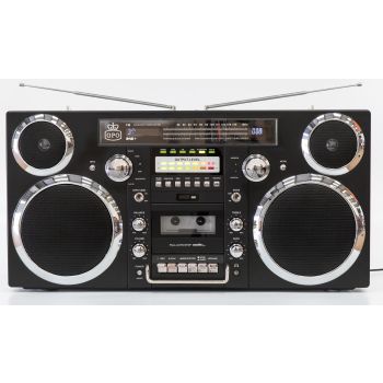 GPO RETRO GPO BROOKLYN BOOMBOX - BLACK