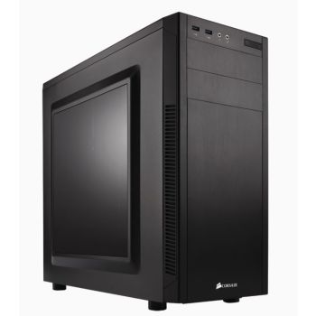 CORSAIR 100R. mATX, Mini-ITX, ATX. Side Window. Black 7x PCI Slots. Mid-Tower Case