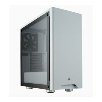 CORSAIR Carbide 275R White,Tempered Glass Solid ATX Mid-Tower Case