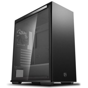 DEEPCOOL MACUBE 310 BK Tempered Glass Case Black USB3.0*2, 7+2 SLOTS,Mini-ITX/mATX/ATX