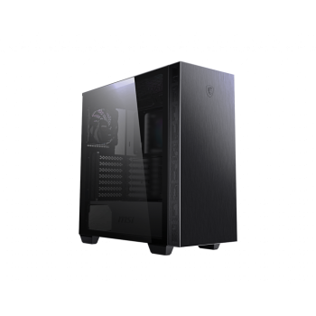 MSI MPG SEKIRA 100P Mid-Tower Case, Supports E-ATX / ATX / M-ATX / Mini ITX, 2x USB 3.2, 1x USB-C, 1x Audio, 1x Mic, ATX Power Supply