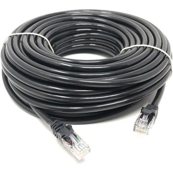 8WARE Cat6a UTP Ethernet Cable 10m Snagless Black