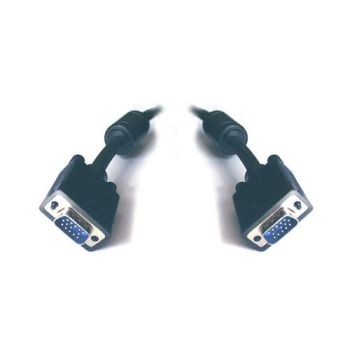 8WARE VGA Monitor Cable 2m HD15 pin Male to Male with Filter UL Approved