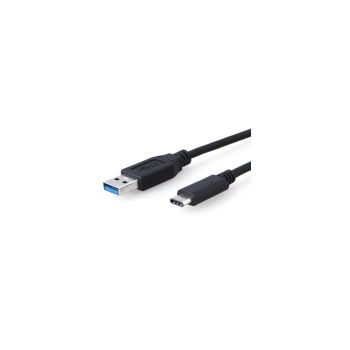 8WARE USB 3.1 Cable 1m Type-C to A Male to Male Black 10Gbps