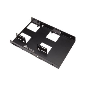 CORSAIR Dual Corsair 2.5\' to 3.5\' HDD SSD Mounting Bracket Adapter Rack Dock Tray Hard Drive Bay for Desktop Computer PC Case