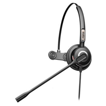 FANVIL HT201 Mono Headset - Over the head design, perfect for any small office or home office (SOHO) or call center staff - RJ9 Connection