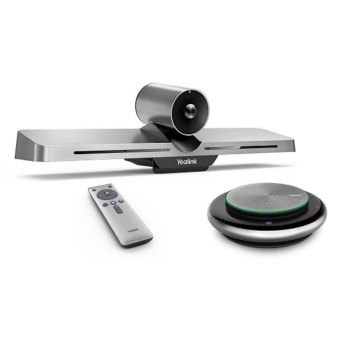 YEALINK VC210 Microsoft TEAMS Edition, Smart Video Collaboration Bar For Small & Huddle Rooms, inc CP900 Speakerphone,