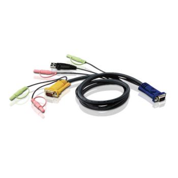 ATEN KVM Cable 3m with VGA, USB & Audio to 3in1 SPHD & Audio to suit CS173xB, CS173xA, CS175x