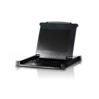 ATEN 17" LCD KVM Slide Console RackMountable, Keyboard (3PL)