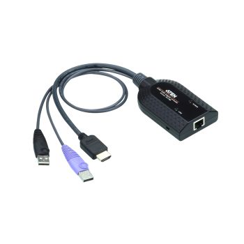 ATEN KVM Cable Adapter with RJ45 to HDMI & USB to suit KM and KN series