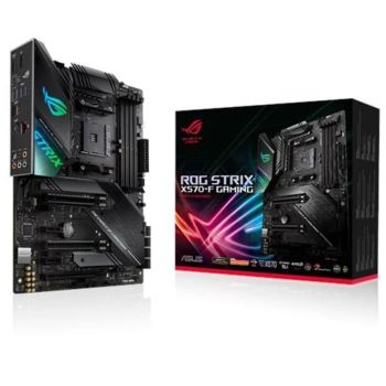 ASUS ROG STRIX X570-F GAMING AMD AM4 X570 ATX Gaming MB, PCIe 4.0, Aura Sync, Intel Gigabit Ethernet, Dual M.2, SATA 6Gb/s