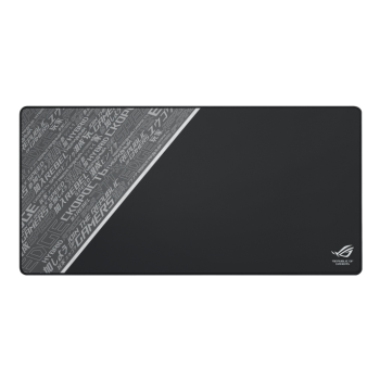 ASUS ROG SHEATH BLACK Extra Large Gaming Mousepad For Smooth Gliding, 990x440mm, Gaming Optimised Cloth Surface, Non-Slip Rubber Base, Anti-Fray