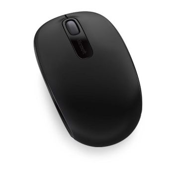 Microsoft Wireless Mobile Mouse 1850 Coal Black Mini USB Transceive