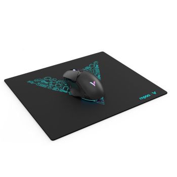 RAPOO V1 Mouse Pad - Large Mouse Mat, Anti-Skid Bottom Design, Dirt-Resistant, Wear-Resistant, Scratch-Resistant, Suitable for Gamers/Gaming