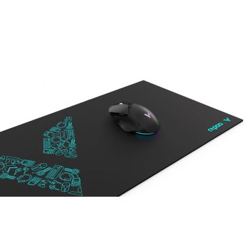 RAPOO V1L Mouse Pad - Extra Large Mouse Mat, Anti-Skid Bottom Design, Dirt-Resistant, Wear-Resistant, Scratch-Resistant, Suitable for Gamers/Gaming