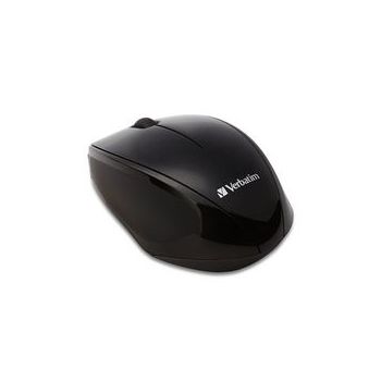 Verbatim MultiTrac Black Mouse Blue LED, Wireless Optical