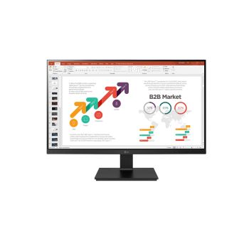 LG 23.8" IPS 5ms Full HD B2B Monitor - HDMI/VGA Tilt VESA100mm USB, USB-C