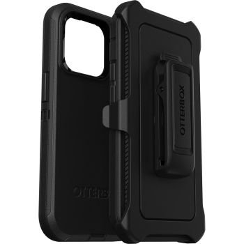 OTTERBOX Apple iPhone 14 Pro Defender Series Case - Black (77-88379), 4X Military Standard Drop Protection, Multi-Layer Protection