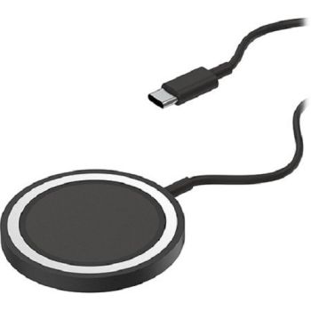 OTTERBOX Charging Pad for MagSafe - Radiant Night (Black) (78-80633), Works with Apple MagSafe, Output: Wireless: 5W Qi BPP, 7.5W Apple MagSafe